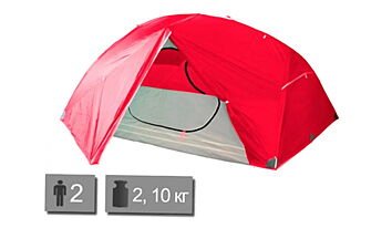 Палатка Tramp Cloud 2 Si TRT-092-RED