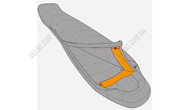 Спальный мешок Mountain Equipment Glacier 1000 Wmns Long - дополнительное фото 2