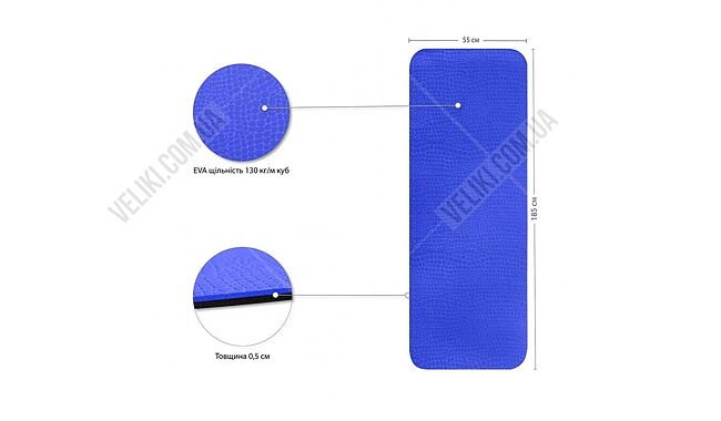Каремат IVN 185х55х0,5 см - дополнительное фото 1