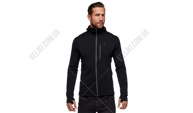Кофта Black Diamond Coefficient Fleece Hoody - дополнительное фото 1