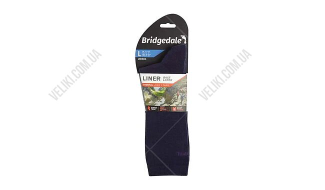 Шкарпетки Bridgedale Base Layer Thermal Liner Boot - дополнительное фото 2
