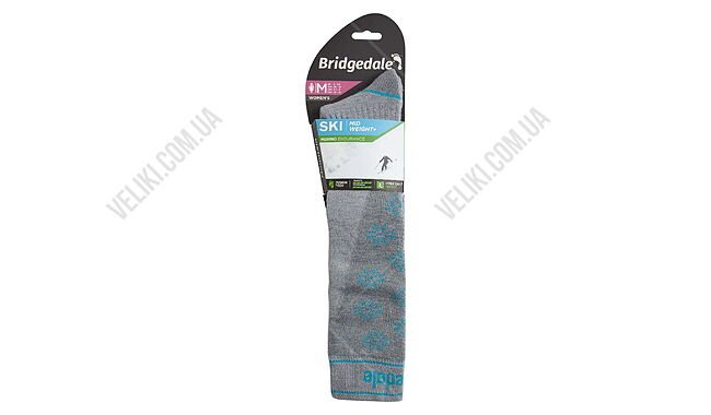 Носки Bridgedale Women's Ski MidWeight Plus - дополнительное фото 4