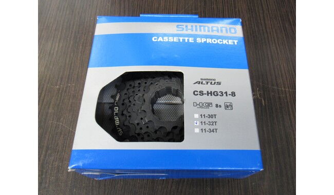 Кассета Shimano Altus CS-HG31-8 11-32T - дополнительное фото 3