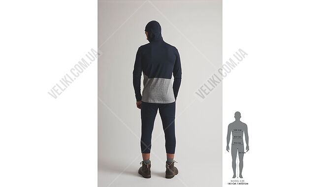 Термофутболка Scott Defined Merino Men Hoody - дополнительное фото 3