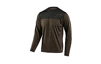 Велофутболка TLD Flowline LS Jersey Shield Heather