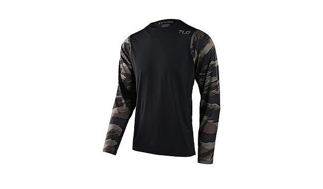 Велофутболка TLD Skyline LS Chill Jersey Hide Out - фото 1