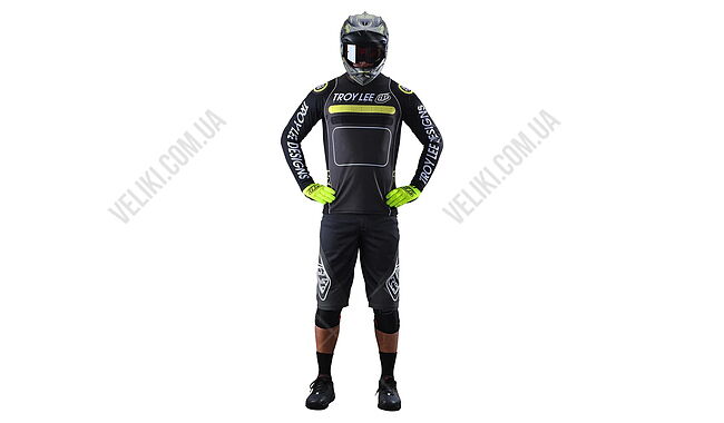 Велофутболка TLD Sprint Jersey Drop In - дополнительное фото 4