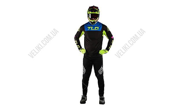 Велофутболка TLD Sprint Jersey Fractura - дополнительное фото 1