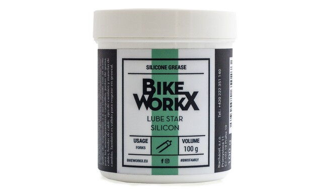 Смазка BikeWorkX Lube Star Silicon 100 г - фото 1