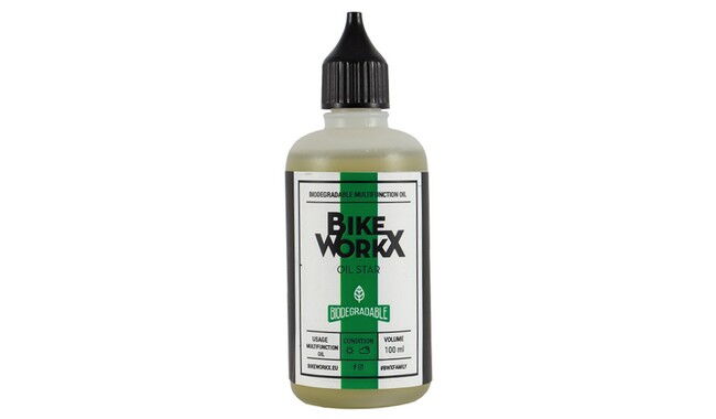Универсальная смазка BikeWorkX Oil Star Biodegradable 100 мл - фото 1