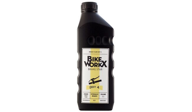 Тормозная жидкость BikeWorkX Brake Star DOT 4 1 л - фото 1