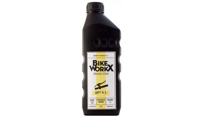 Тормозная жидкость BikeWorkX Brake Star DOT 5.1 1 л - фото 1