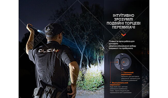 Фонарь  Fenix PD36R Pro RED - дополнительное фото 8