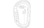 Карабін Petzl Am'D Triact-Lock - дополнительное фото 1