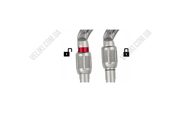 Карабин Petzl Ok Screw Lock - дополнительное фото 2