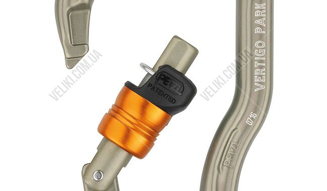 Карабін Petzl Vertigo Wire-Lock Park - дополнительное фото 1
