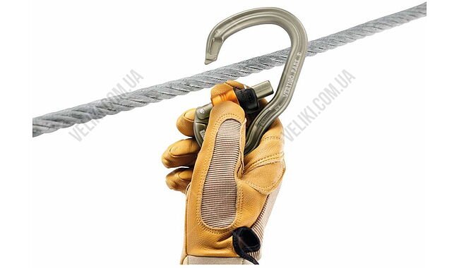 Карабін Petzl Vertigo Wire-Lock Park - дополнительное фото 3