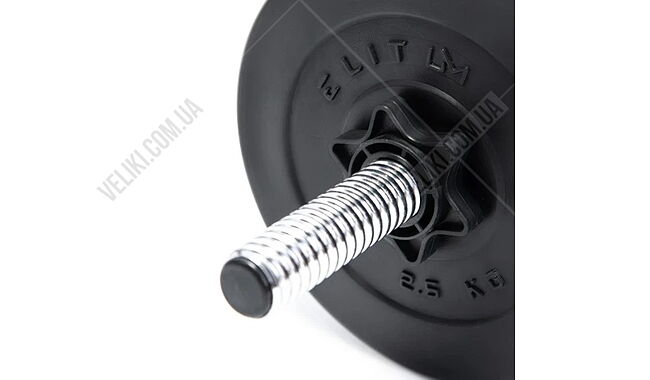 Гантелі Elitum Titan 59 кг - дополнительное фото 4