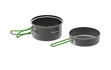 Набір посуду Rockland Travel Duo Anodized