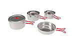 Набір посуду Coghlans Stainless Steel Family Cookset - фото 1