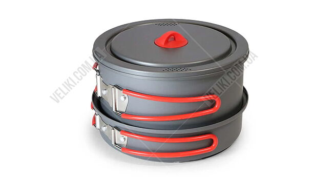 Набір посуду Coghlans Hard Anodized Aluminum Cookset - дополнительное фото 2