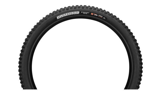 Покришка Maxxis Dissector 27.5x2.4" WT 3C MaxxGrip DH TR - дополнительное фото 3