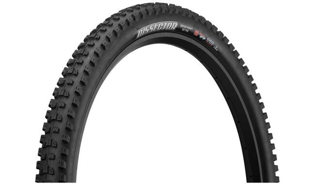 Покрышка Maxxis Dissector 29x2.4" WT 3C MaxxGrip DH TR - дополнительное фото 2