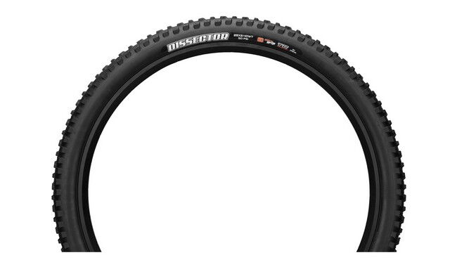 Покрышка Maxxis Dissector 29x2.4" WT 3C MaxxGrip DH TR - дополнительное фото 3