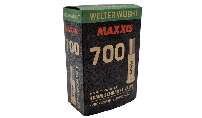 Камера 28" Maxxis Welter Weight 700x35/50 AV 48 мм - фото 1