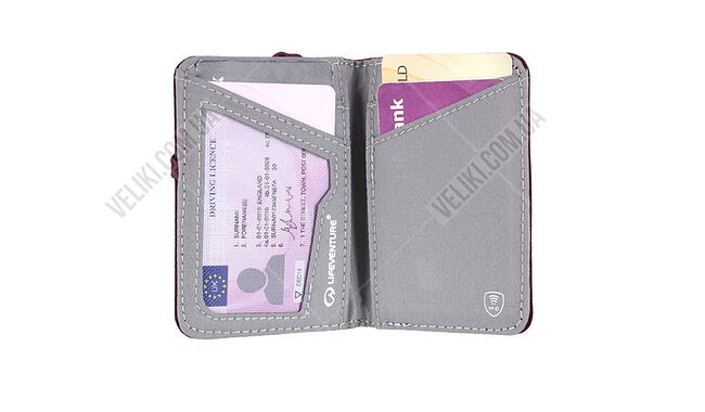 Кошелек Lifeventure Recycled RFID Card Wallet - дополнительное фото 3