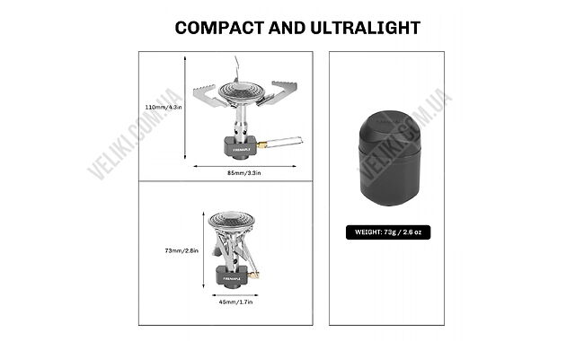 Пальник Fire Maple Buzz - дополнительное фото 2