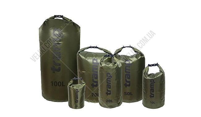 Гермомешок Tramp PVC Diamond Rip-Stop UTRA-110 5 л - дополнительное фото 1