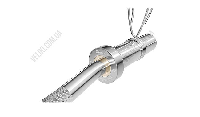 Штанга Hop-Sport PRO W-гриф 90 кг - дополнительное фото 6