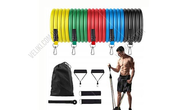 Набір еспандерів Newt Power Strength Tube NE-PW-5 - дополнительное фото 5