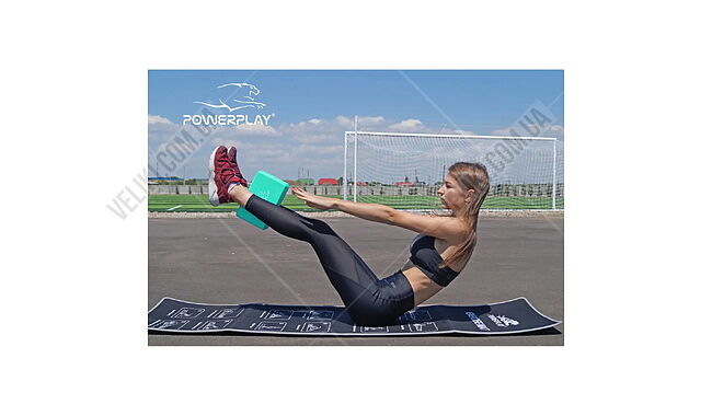 Блок для йоги PowerPlay 4006 Yoga Brick - дополнительное фото 10