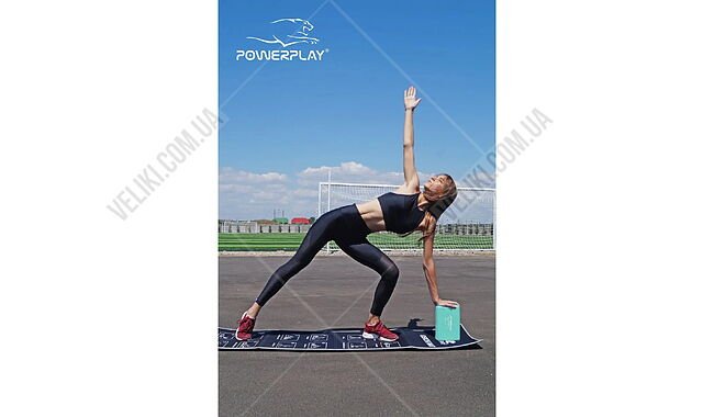 Блок для йоги PowerPlay 4006 Yoga Brick - дополнительное фото 11