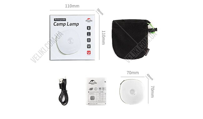 Фонарь Naturehike D300 USB - дополнительное фото 1