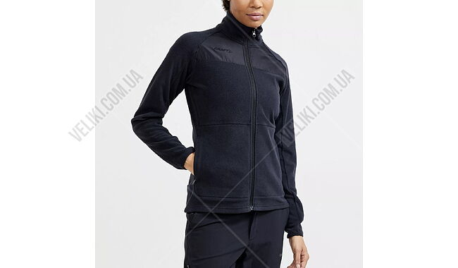 Флисовая кофта Craft ADV Explore Fleece Midlayer Wmn - дополнительное фото 1