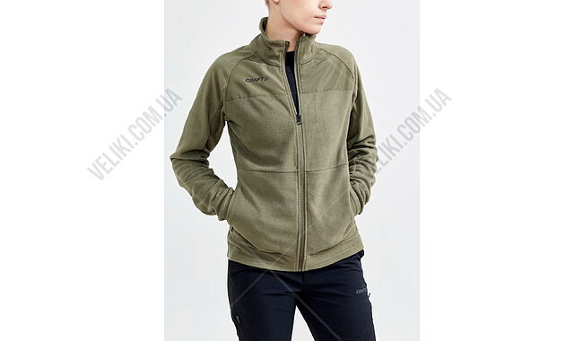 Флисовая кофта Craft ADV Explore Fleece Midlayer Wmn - дополнительное фото 5
