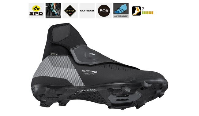 Велоботинки Shimano MW7 - дополнительное фото 1