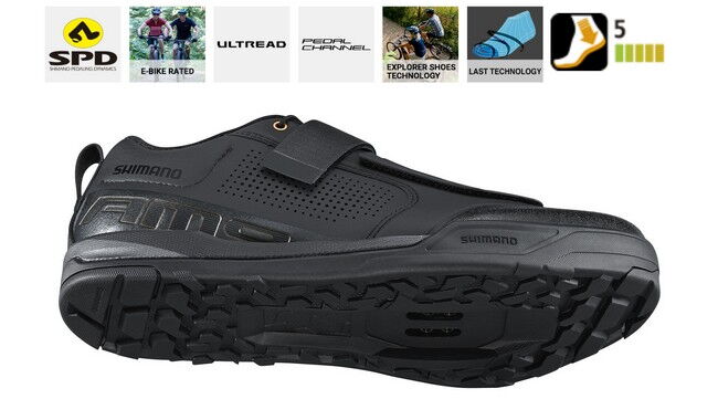 Велотуфли Shimano AM9 - дополнительное фото 1