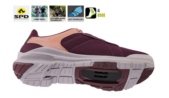 Велотуфли Shimano EX3 Women - дополнительное фото 1