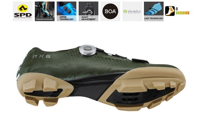 Велотуфли Shimano RX6 - дополнительное фото 1