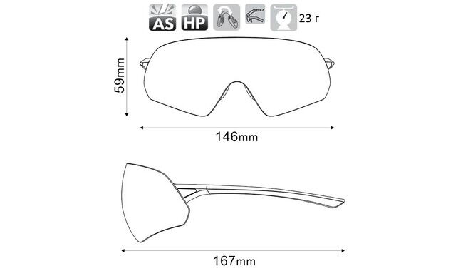 Окуляри Shimano Aerolite P Ridescape Road - дополнительное фото 9