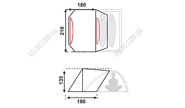 Намет Fjord Nansen Heimdall - дополнительное фото 6
