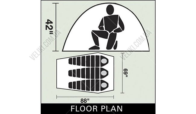 Палатка Black Diamond Skylight - дополнительное фото 4