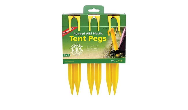 Кільця Coghlans ABS Tent Pegs 9" 6 Pack - фото 1
