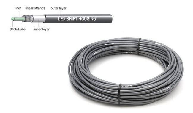 Рубашка троса переключателей Author ABR-Lex 30 м - дополнительное фото 1