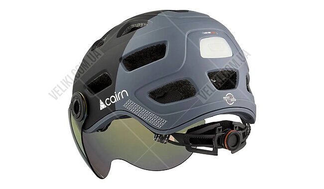 Велошлем Cairn Quartz Visor LED USB - дополнительное фото 6
