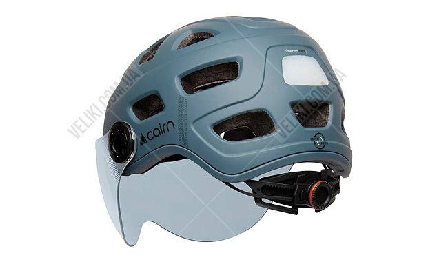 Велошлем Cairn Quartz Visor LED USB - дополнительное фото 1